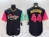 Men's San Diego Padres #44 Joe Musgrove Black 2022 City Connect Cool Base Stitched Jersey,baseball caps,new era cap wholesale,wholesale hats